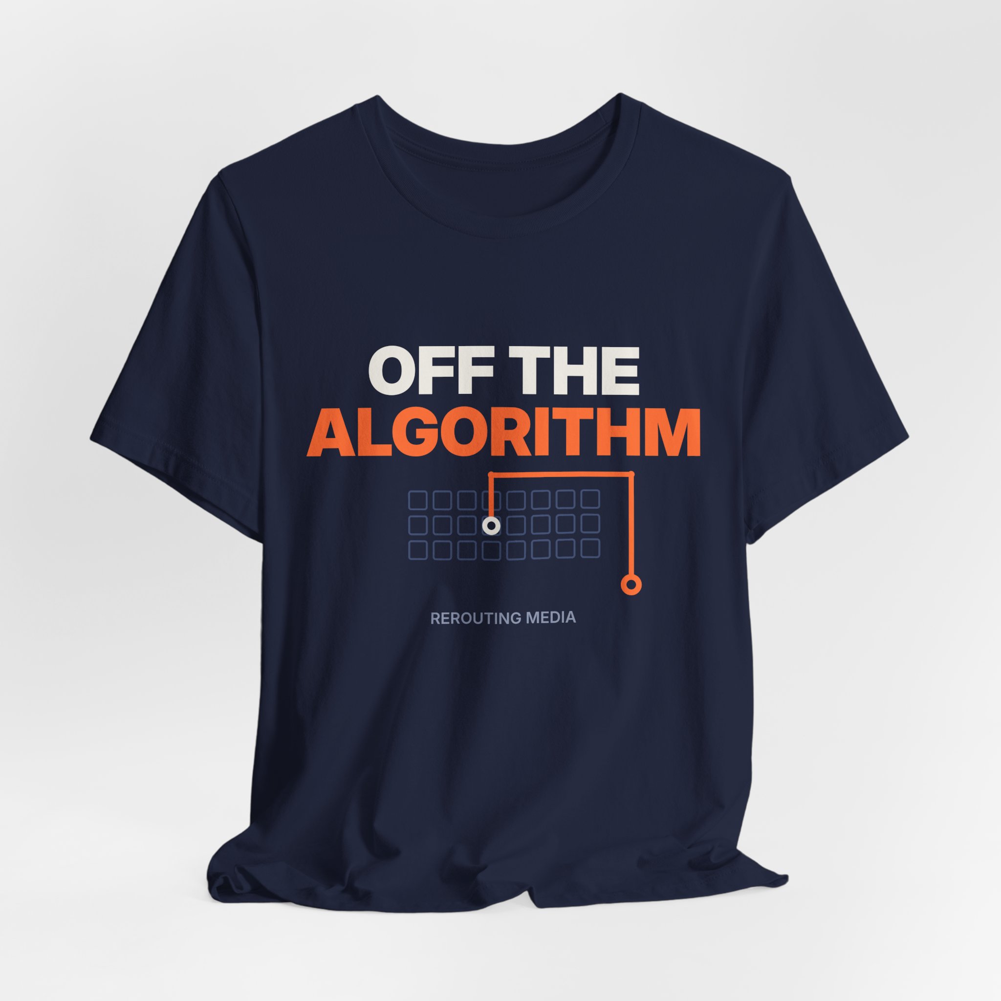 Off the Algorithm Tee — Rerouting Media - Image 12