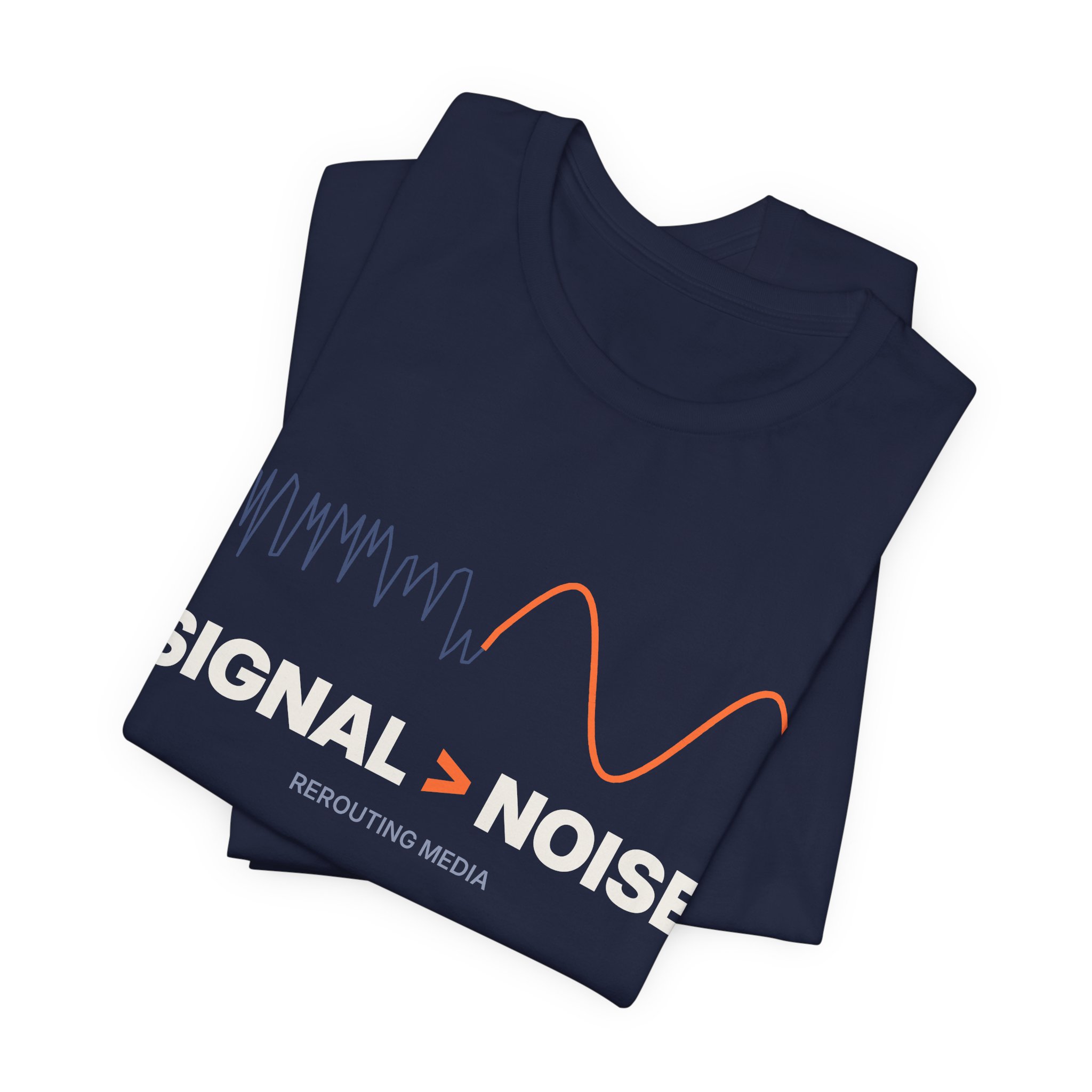 Signal > Noise Tee — Rerouting Media - Image 11