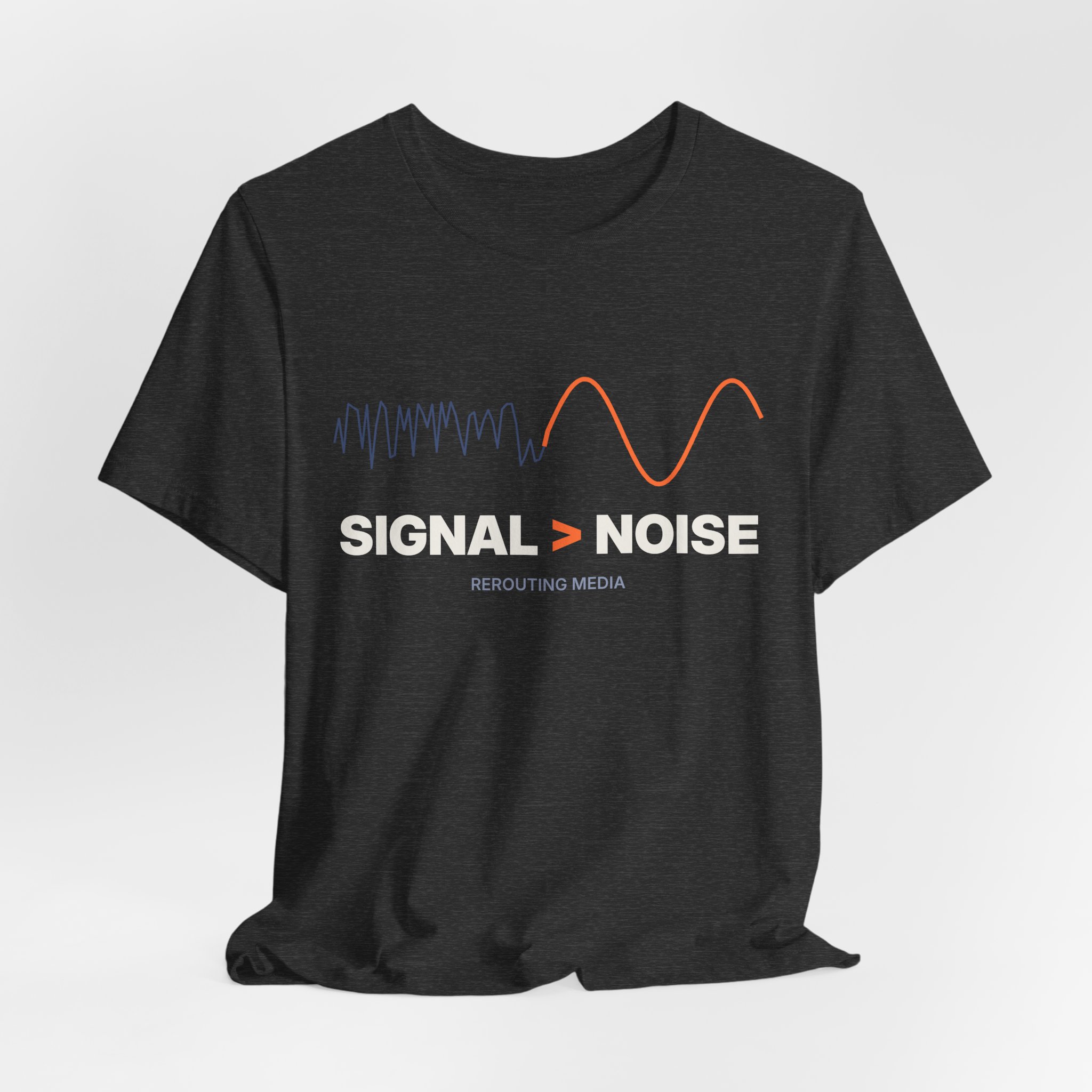 Signal > Noise Tee — Rerouting Media - Image 8