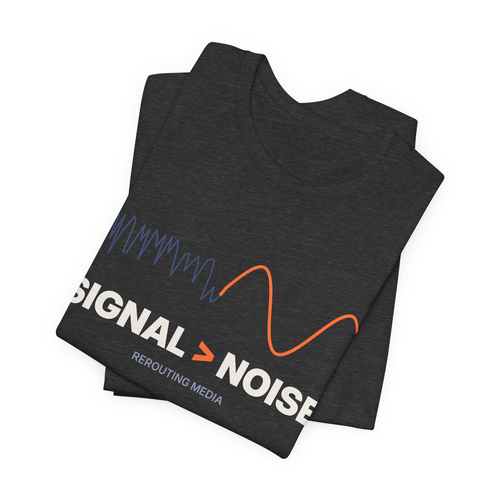 Signal > Noise Tee — Rerouting Media - Image 7
