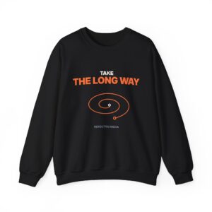 Take the Long Way Crewneck — Rerouting Media